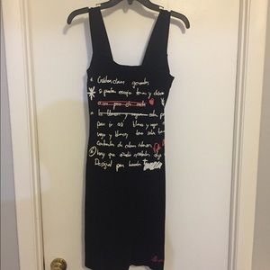 Desigual Black Bandage Dress.